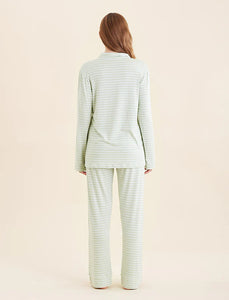 Kate Modal Soft Full Length PJ Set / Green Tea