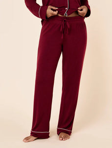 Kate Modal Soft Full Length PJ Set / Ruby – shanslingerie