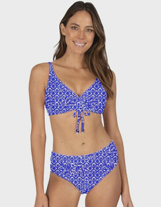 Corfu Mid Bikini Bottom AZURE