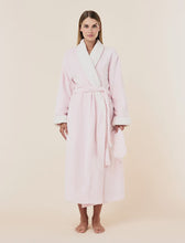 Load image into Gallery viewer, Plush Sherpa Robe &amp; Sleep Mask - Parfait Pink
