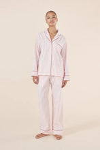 Load image into Gallery viewer, Octavia Cotton Stripe PJ set
