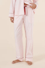 Load image into Gallery viewer, Octavia Cotton Stripe PJ set
