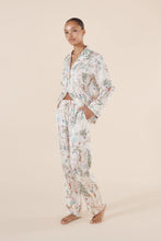 Load image into Gallery viewer, Maeve Botanical Print Satin PJ set
