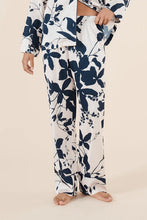 Load image into Gallery viewer, Ivy Silky Satin PJ Set Navy
