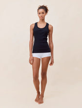 Load image into Gallery viewer, Milla Rib Shelf Bra Tank / Black
