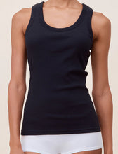 Load image into Gallery viewer, Milla Rib Shelf Bra Tank / Black
