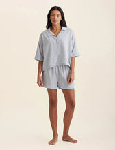 Load image into Gallery viewer, Sabine Seersucker Stripe Boxer PJ Set
