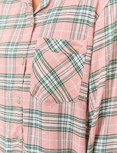 Load image into Gallery viewer, Comfy Plaid Full Length PJ Set
