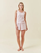 Load image into Gallery viewer, Claire Soft Cotton Waffle Boxer PJ Set / Pearl Blush
