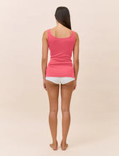 Load image into Gallery viewer, Pia Cotton Modal Singlet - Geranium
