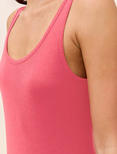 Load image into Gallery viewer, Pia Cotton Modal Singlet - Geranium
