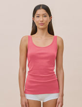 Load image into Gallery viewer, Pia Cotton Modal Singlet - Geranium
