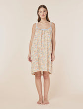 Load image into Gallery viewer, Carly Floral Strappy Nightie Honey Yellow
