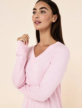 Load image into Gallery viewer, Pia Super Luxe Long Sleeve Nightie

