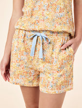 Load image into Gallery viewer, Carly Organic Knit Boxer PJ Set Honey Yellow
