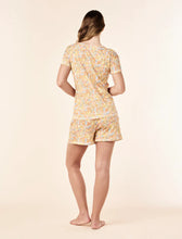 Load image into Gallery viewer, Carly Organic Knit Boxer PJ Set Honey Yellow
