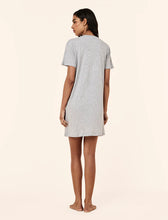 Load image into Gallery viewer, Jada Organic Cotton Knit V Neck Midi Nightgown - Grey

