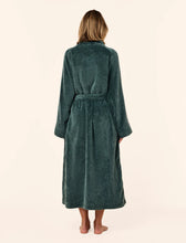 Load image into Gallery viewer, Long Plush Robe Green
