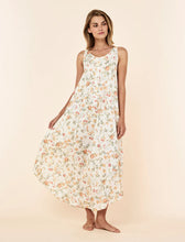 Load image into Gallery viewer, Amber Panel Front Maxi Nightie Peach Parfait
