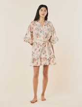 Load image into Gallery viewer, Elise Midi Frill Robe Sorbet Pink
