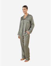 Load image into Gallery viewer, Kienna Geo Printed Silky Satin PJ Set
