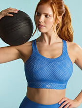 Load image into Gallery viewer, Freedom Non Wired Non Padded Sports Bra - Azure
