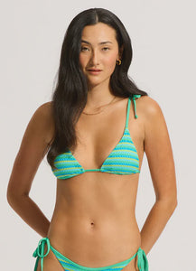 Calypso Triangle Bikini Top - Jasmine