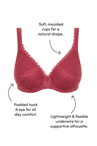 Barely There Lace Contour Bra / Archie Rose