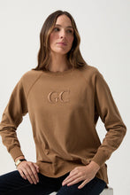 Load image into Gallery viewer, GC Logo Sweater Tobacco
