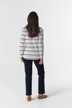 Load image into Gallery viewer, Original Multi Stripe Long Sleeve Tee - Skyride Blue
