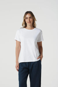 Basic White Tee