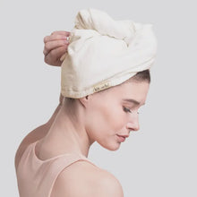 Load image into Gallery viewer, Quick Dry Hair Towel - Ivory
