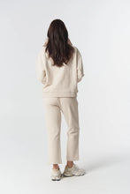 Load image into Gallery viewer, Rugged ½ Zip Cotton Sweater - Birch

