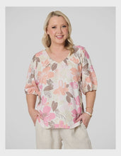 Load image into Gallery viewer, Amalfi Rose Print Top
