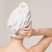 Load image into Gallery viewer, Quick Dry Hair Towel - Micro Dot

