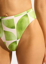 Load image into Gallery viewer, Sunray High Rise Bikini Bottom - Sage
