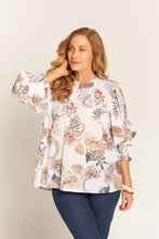 Load image into Gallery viewer, GC Samantha Blouse / Autumn Floral / 100% Cotton
