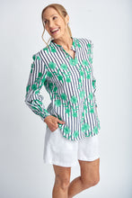 Load image into Gallery viewer, Aquadoor Print Blouson Shirt
