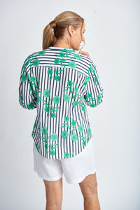 Aquadoor Print Blouson Shirt