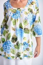 Load image into Gallery viewer, Cotton Trapeze Top / Hydrangea
