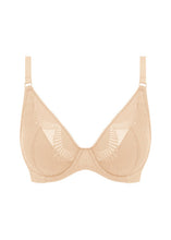 Load image into Gallery viewer, Sensu Lace Champagne Uw Plunge Bra

