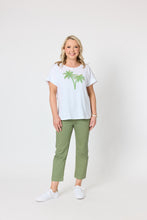 Load image into Gallery viewer, Oasis Sequin Palm T shirt
