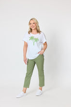 Load image into Gallery viewer, Oasis Sequin Palm T shirt
