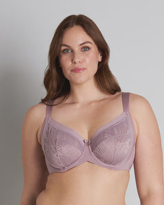 The Minimalist Underwire Bra - Elderberry