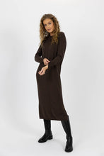 Load image into Gallery viewer, Elena Dress / Espresso
