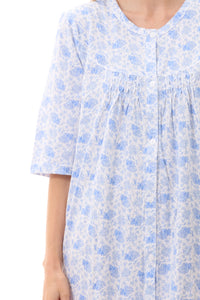 Elbow Sleeve Brunch coat India Blue