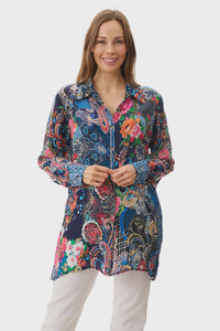 Gosford Longline Shirt Multi