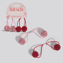 Load image into Gallery viewer, Holiday Bubble Hair Ties 2pc Set
