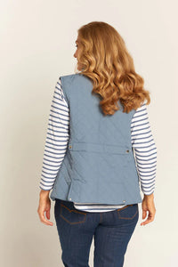 GC Quilted Vest / Slate