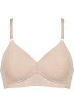 Load image into Gallery viewer, Naturana Side Smoothing Soft Cup Wireless Padded Bra / Nude

